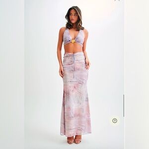 Meshki skirt & top